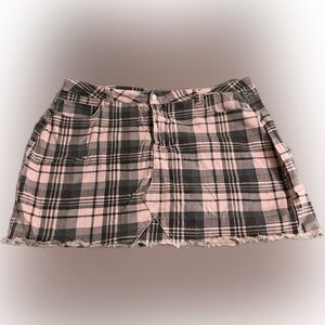 Plaid skirt
